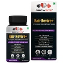 Hair Revive+ | Ayurvedic & 100% Natural | Hair Growth, Skin, Nails | For Men & Women - 30 veg tablets (Pack of 1)
