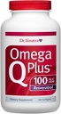 Δρ Sinatra Omega Q Plus 100 ρεσβερατρόλη – Omega-3 συμπλήρωμα υποστηρίζει την υγεία της καρδιάς και παρέχει αντιοξειδωτική δύναμη με 100mg CoQ10 και ρεσβερατρόλη (180 softgels)