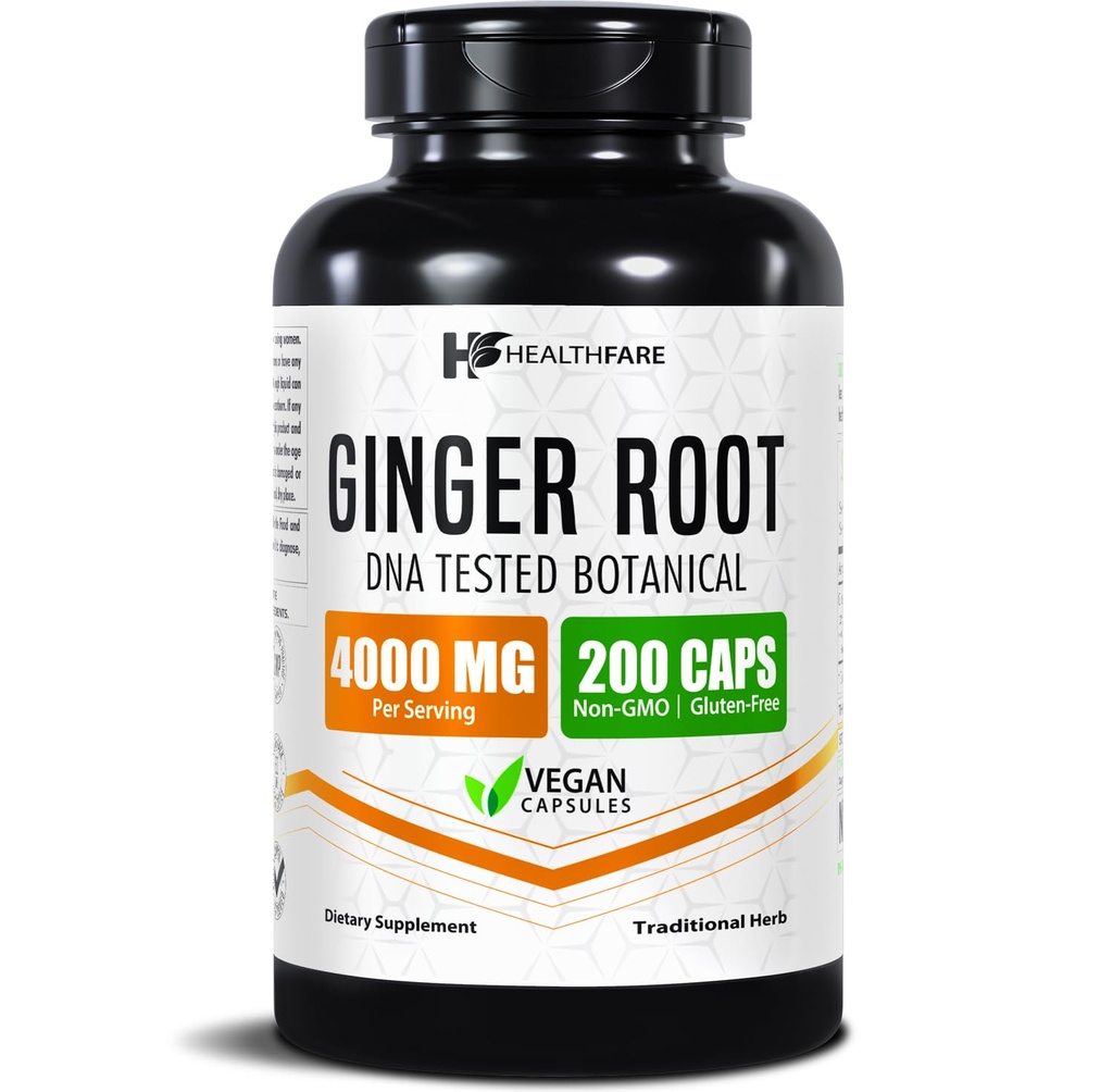 Healthfare Ginger Root Extract 4000mg 