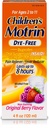 Motrin Παιδική στοματική αναστολή Dye-Free, Ibuprofen, Fever Reucer, Berry, 4 FL.Oz