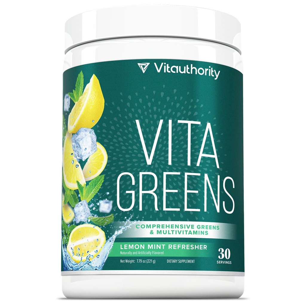 Vitauthority Vita Greens Superfood Powder: Ανοσοποιητική και Digestion Υποστήριξη 