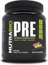 NutraBio PRE workout powder - Παλιά Formula- Παρατεταμένη ενέργεια, ψυχική εστίαση, αντοχή - Beta Alanine, Creatine, καφεΐνη, ηλεκτρολύτες - 20 εξυπηρετούν - Cherry Limeade
