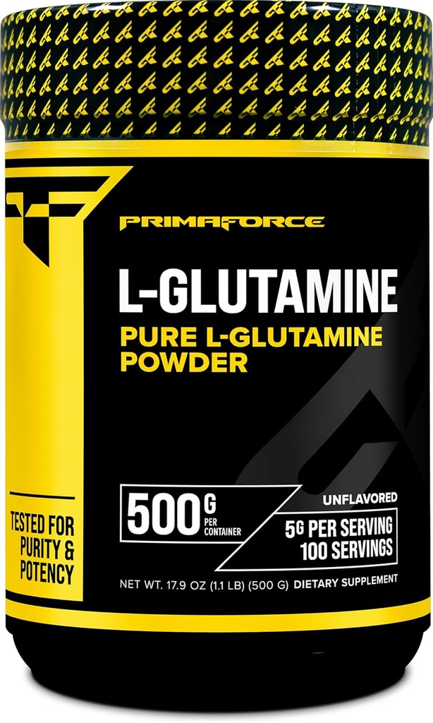Primaforce L-Γλουταμίνη σκόνη 500 γραμμάρια (1.1 LBS)