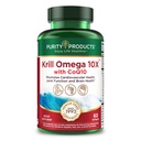 Krill Omega 10X περισσότερα EPA & DHA με CoQ10 Super Formula από προϊόντα καθαρότητας. 60 ΓΑΛΑ