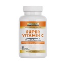 Εργαστήριο της φύσης Gold Super Vitamin C 1000mg – Υποστήριξη ανοσοποιητικού συστήματος – Περιέχει Bioflavonoids Complex & Quercetin – Μη Αcidic, Μη ΓΤΟ, Χωρίς γλουτένη, Vegan – 120 Κάψουλες (2 Μήνες Προσφορά)