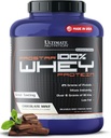 Ultimate Nutrition Prostar Whey Protein Powder Isolate, Gourmet Chocolate Mint - Χαμηλό Καρβίδιο, Υψηλής πρωτεΐνης σκόνης Shake για μυϊκή αύξηση & ανάκτηση - Χαμηλό Νάτριο, Χαμηλό Πάχος & Κετό Φιλικό - 5.28 lbs Tub
