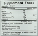 Nature's Bounty Fish Oil, υποστηρίζει την υγεία της καρδιάς, 1200 Mg, ταχεία απελευθέρωση Softgels, 200 Ct (πακέτο του 2)