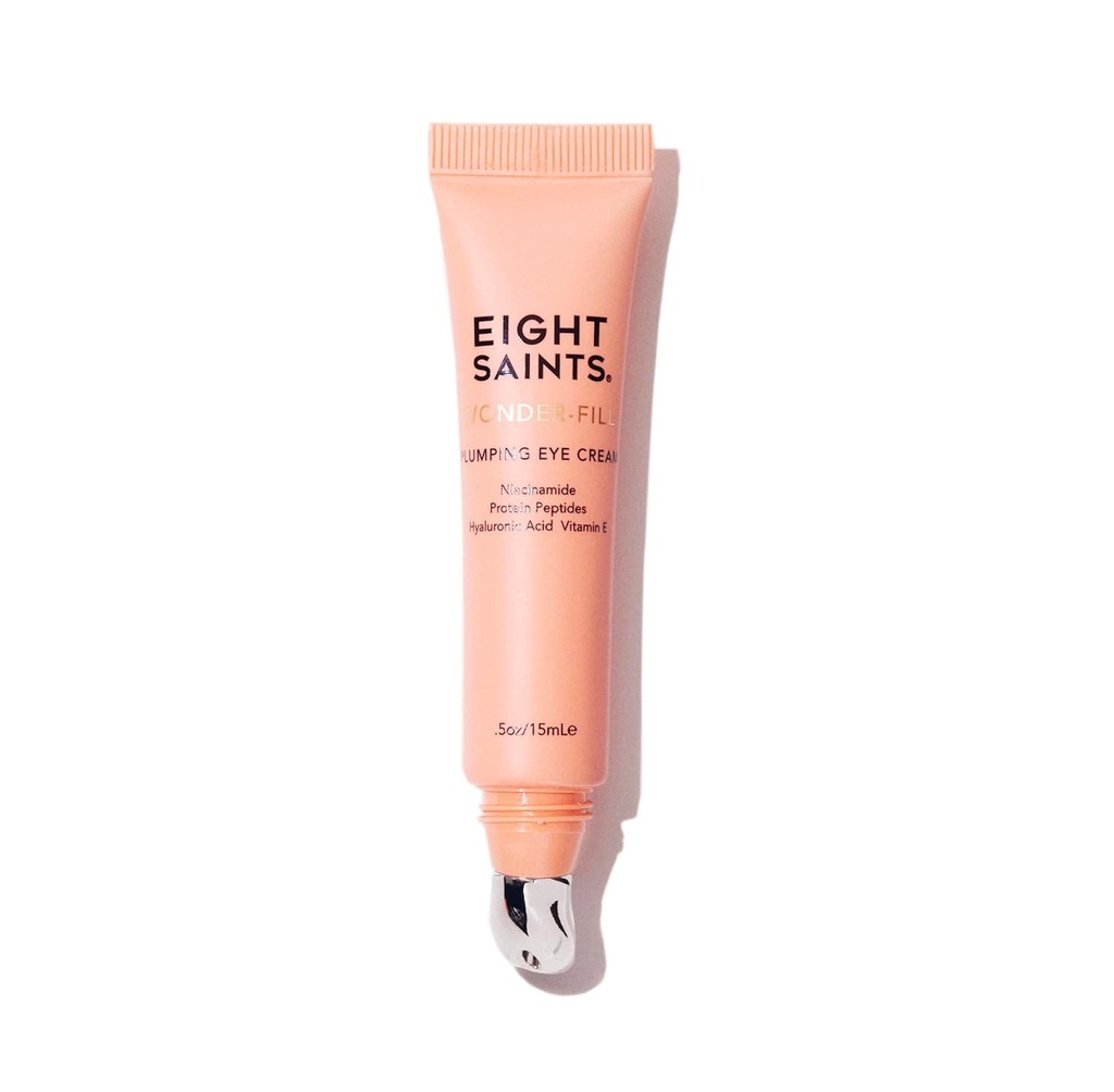 Οκτώ Saints Wonder-Fill Plumping Eye Cream, Natural και Organic Anti Aging Under Eye Cream to Plump Skin, Reduce Wrinkles, Fine Lines, and Under Eye Sags, Dark Circles Under Eye Treatment, 0.5 Ουγγιά