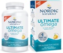 Σκανδιναβικά φυσικά Ultimate Omega, Lemon Flavor - 210 μαλακά γέλη - 1280 mg Omega-3 - Ψάρια υψηλής ισχύος με EPA & DHA - Προάγει την υγεία του εγκεφάλου και της καρδιάς - Μη ΓΤΟ - 105 Υπηρεσίες