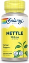 SOLARAY Nestle 900 mg - Βιολογικό συμπλήρωμα φύλλων Nettle - Νεφροί, ούρα και υποστήριξη του προστάτη - Παραδοσιακή Χρήση για Αλλεργική Ανταπόκριση και Αναπνευστική Ευεξία - Vegan - 50 Υπηρεσίες, 100 VegCaps