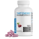 Bronson Tart Cherry Maximum Strength, 180 Vegetarian Capsules (90 Servings)