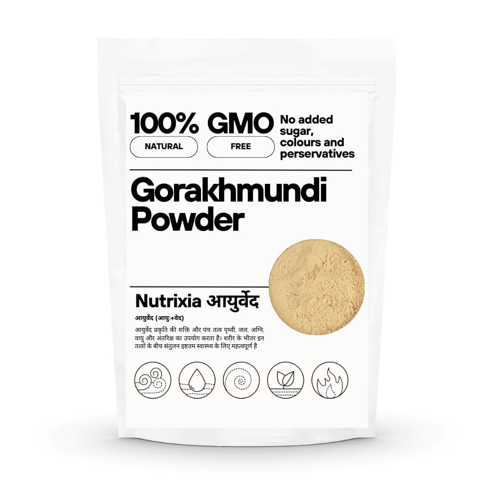 Έντεκα ζώνη Gorakh Mundi Σκόνη Gorakhmundi Σκόνη Sphairanthus Indicus (50 Gms)
