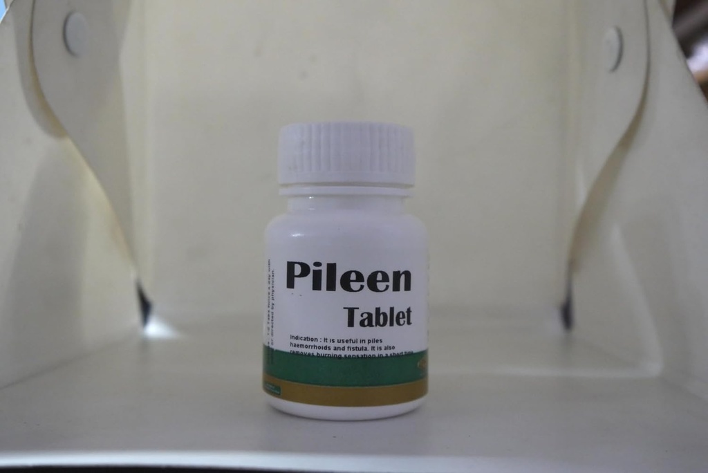 Prabhat Ayurvedic Pharmacy Pileen Φυσικό Αγιουρβεντικό δισκίο για την ενίσχυση της πέψης