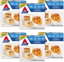 Atkins Snack Bar, Caramel Apple Pie, φυσικώς αρωματισμένη, καλή πηγή πρωτεϊνών και ινών, χαμηλή υδατάνθρακες, χαμηλή ζάχαρη (30 bars)