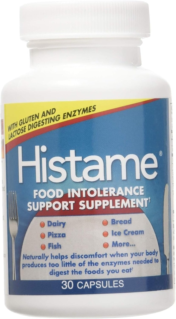 Υποστήριξη δυσανεξίας τροφίμων, 30 κάψουλες