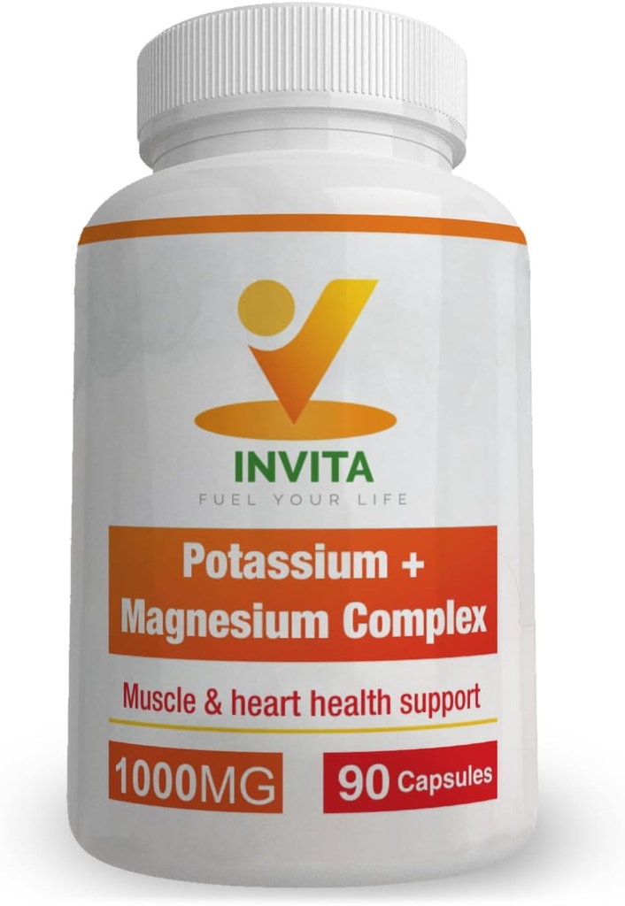 Invita Pastium Magnesium Complex 1000 MG για την υποστήριξη ποδιών & μυών I (90 κάψουλες) - Υψηλή απορρόφηση Ασπαρτικό κάλιο με ασπαρτικό οξείδιο του μαγνησίου Γλυκινικό γλυκονικό γλυκονικό γλυκονικό οξύ & κετό