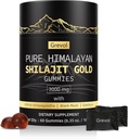 Χειμαλαΐαν Shilajit Gummies: Χρυσός βαθμός Shilajit Πλούσιος με Ασβαγκάντχα Fulvic Acid & 85+ Trace Minerals - Δεν Προστέθηκε Ζάχαρη - Ατομικά Wrapped - για άνδρες & γυναίκες - 60 Gummy