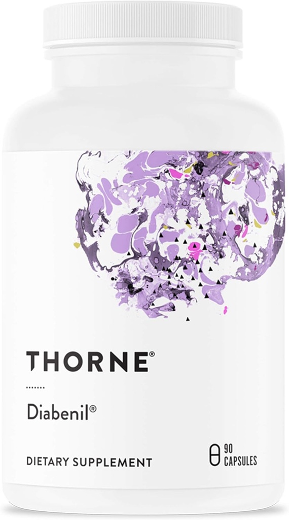THORNE - Diabenil - Support for Maintaining Health* - with Chromium, ALA, and Quercetin Phytosome - 90 Capsules