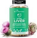 Vital Liver Cleanse Detox & Repair – 9-σε-1 συμπλήρωμα υποστήριξης ήπατος – Thittle γάλακτος, εκχύλισμα Artichoke, Turmeric, Adaptogens – Optimal Liver Function and Digestive Health – 60 Χορτοφαγικά Μαλακά Καψάκια