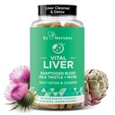 Vital Liver Cleanse Detox & Repair - 9-σε-1 συμπλήρωμα υποστήριξης ήπατος - Thittle γάλακτος, εκχύλισμα Artichoke, Turmeric, Adaptogens - Optimal Liver Function and Digestive Health - 60 Χορτοφαγικά Μαλακά Καψάκια