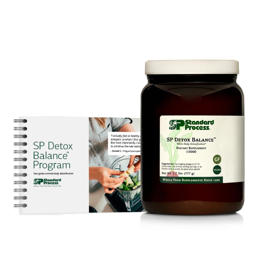 Τυποποιημένη διαδικασία SP Υπόλοιπο Detox, σετ προγράμματος 10 ημερών - Καθαρισμός Detox με πρωτεΐνη, σίδηρο, μαγνήσιο & χολίνη - Vegan, μη γαλακτώδη και χωρίς γλουτένη - 1 σετ