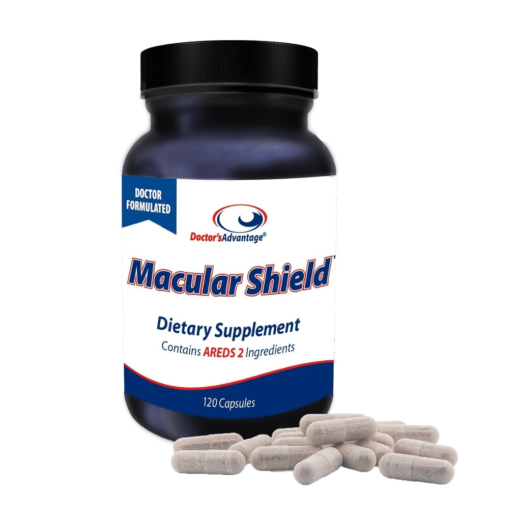 Πλεονέκτημα του γιατρού Macular Shield Eye Vitamins 120 κάψουλες 