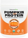 NaturesPlus Organic Pumpkin Seed Protein - .95 lbs Vegan Protein Powder - Συμπλήρωμα πρωτεΐνης υψηλής ενέργειας, προωθεί την υγεία του προστάτη, καταπραΰνει εμμηνόπαυση - χορτοφάγους, χωρίς γλουτένη - 15 εξυπηρετούν