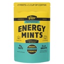 Viter Energy Caffeinated Mints 40mg Caffeine, B Vitamins, Sugar Free. (Peppermint, 8oz, Bulk Bag)