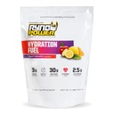 Ryno Power Hydration Fuel Electrolyte Drink Mix 2lb (20 σέρβις) 'Fruit Punch' - Advanced Electrolyte Formula + BCAA's - Χωρίς γλουτένη - Παρατεταμένη ενέργεια και αποκατάσταση μυών