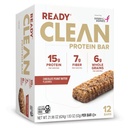 Ready® Protein Bars – Σνακ υψηλής πρωτεΐνης με 15g πρωτεΐνη Whey, όλα τα φυσικά συστατικά, υποστηρίζει Lean μυών και ανάκτησης, χωρίς τεχνητά γλυκαντικά – Σοκολάτα φυστικοβούτυρο, 12-πακ