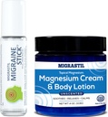 Migrastil Migraine Stick® και επίκαιρη κρέμα μαγνησίου & Body Lotion Bundle