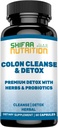 SHIFAA NUTRITION Premium Colon Cleanse & Herbal Detox Pills 