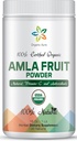 Certified Organic Aura Amla Powder 16Oz - 1Lb. Powerhouse of Natural Vitamin C. Μεγάλη Πηγή Αντιοξειδωτικών. Υποστηρίζει την ασυλία και την ζωτικότητα.