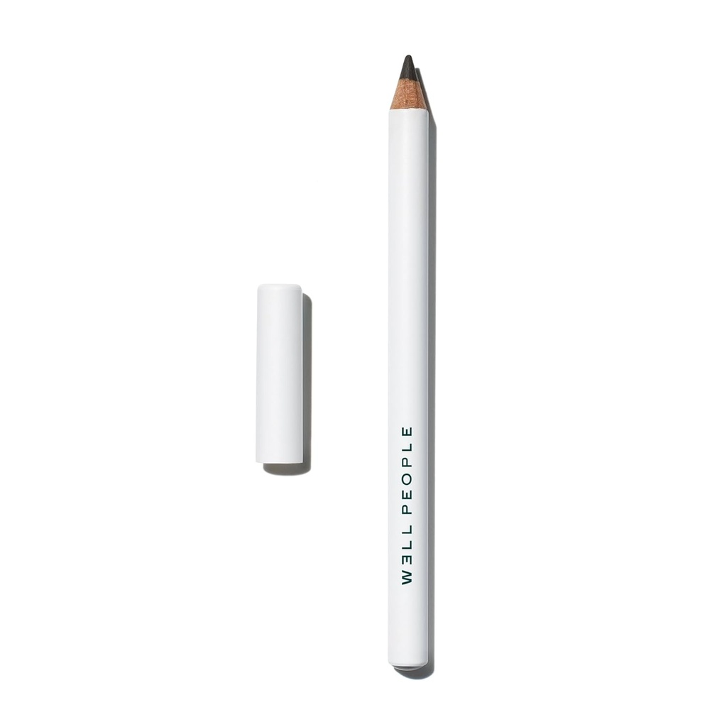 Well People Fresh Lines Στυλό ματιών, υψηλής χρωματισμού μολύβι Eyeliner για Lining & Defining μάτια σας, μουτζούρα-ανθεκτικό, Vegan & σκληρή-ελεύθερο, Brown