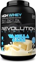 Revolution Nutrition, High Whey, Protein Powder 2LB, Gluten Free, Lean Myster Mass for Men & Women, 25g Protein Per Scoop, 907 g, 24 Servings (Vanilla Cake, 2 Λίρες)