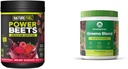 Nature Fuel Power Beets Powder, Delicious Acai Berry Ρόδι, συμπυκνωμένο & εκπληκτικό Grass Greens Blend Superfood: Super Greens Powder Smoothie Mix for Boost Energy