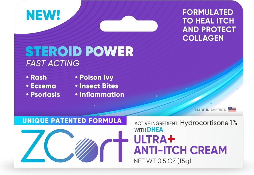 Ούλτρα+ Πατενταρισμένο Anti-Itch Κρέμα με DHEA