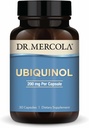 Δρ. Mercola Ubiquinol, 30 σερβιέτες (30 κάψουλες), 200 mg ανά καψάκιο, συμπλήρωμα διατροφής, υποστηρίζει την παραγωγή ενέργειας, μη ΓΤΟ