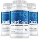 (3 Pack) Sciatioothe συμπλήρωμα για Sciatica, Sciati Soothe Nerve Υγεία, Sciatisoothe Κάψουλες Βιταμίνες, Sciatisoothe Advanced Συνολική Wellness Υποστήριξη Μέγιστη δύναμη Φόρμουλα ΗΠΑ (180 Κάψουλες)