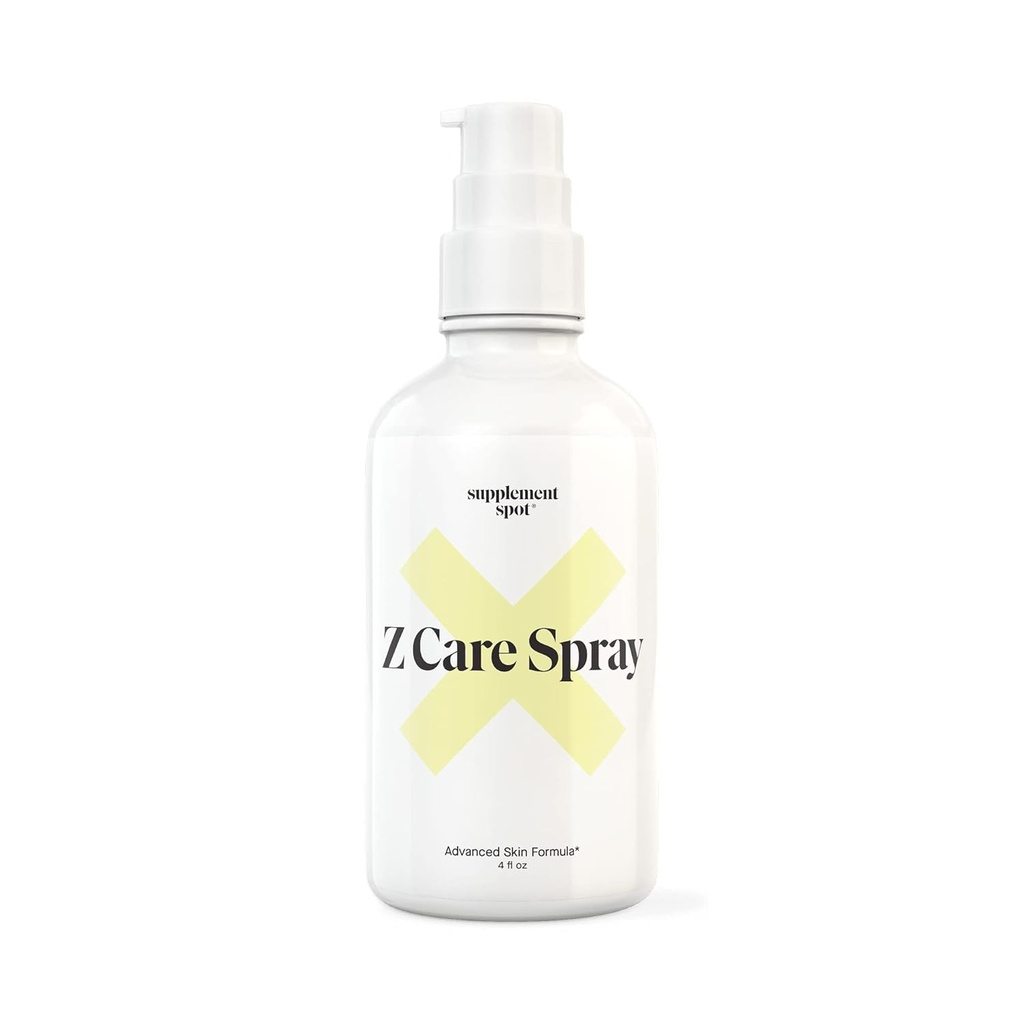 Z Care Anti Itch Spray με Ψευδάργυρο - Ενυδατικό Προσωρινές Καταπραϋντικές Δερματικές Συνθήκες Παράγεται από περικοπές, ξύσματα, εγκαύματα, Δηλητηριώδης Κισσός, και Εντομοκτόνα, 4 ουγγιές