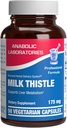 Silymarin Milk Thistle Extract Capsules - Clinical Milk Thistle Liver Supplements for Women & Men with Standardized 80% Silymarin for Liver Cleanse Detox Support - Vegan Made in The USA - 50 Servings