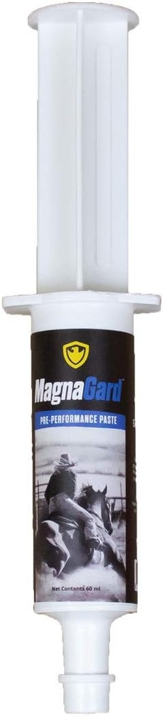 Pre-Performance Paste for Horses - All Natural Calmer, Acid Buffer, Gastric Support w/Electrolytes - 60ml Σύριγγα