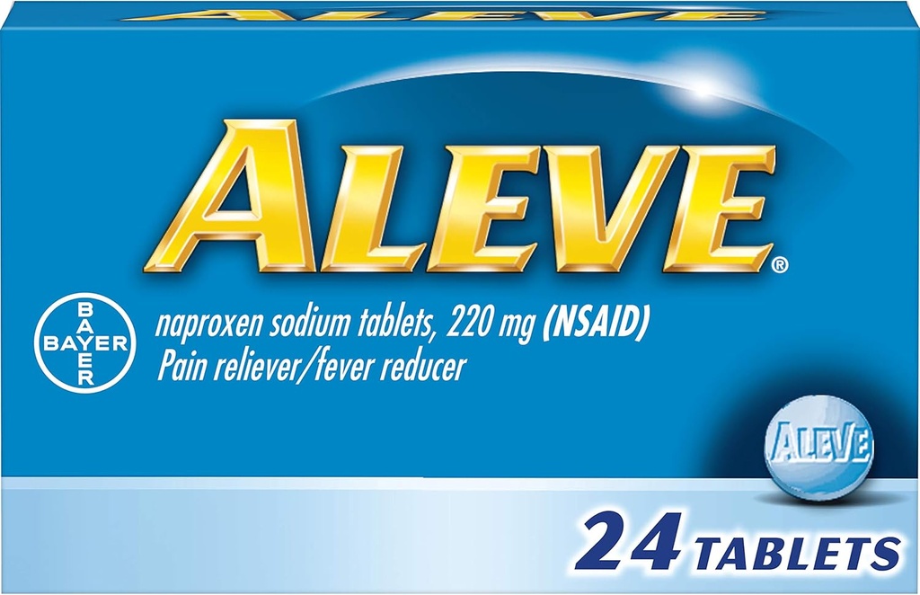 Aleve Caplets, 24 Count (Συσκευασία 2)