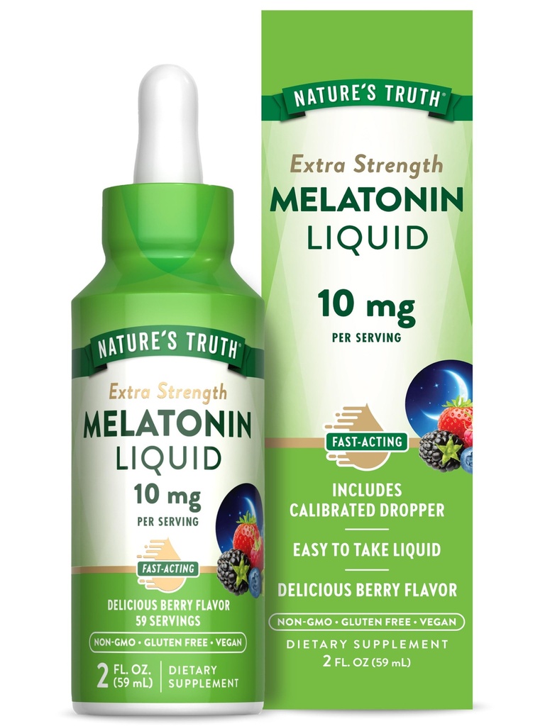 Nature's Truth Melatonin Liquid 