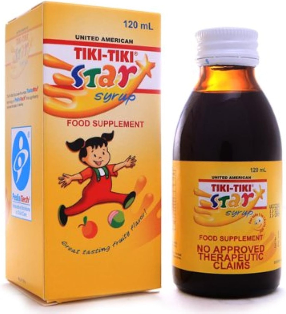 2 Tiki-Tiki Star Plus Syrup (2 x 120ml)