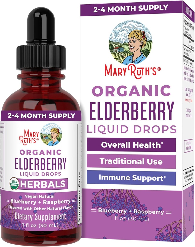 MaryRuth Organics Elderberry Syrup 