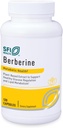 Klaire Labs SFI Health Berberine HCI 500mg - Συμπλήρωμα Βερβερίνης - Χωρίς γλουτένη, Hypoallergenic (120 κάψουλες)