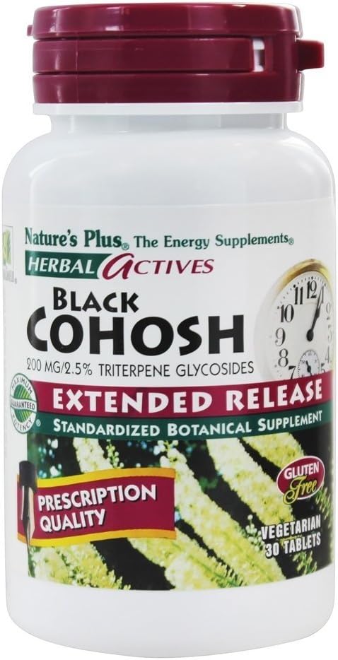 Nature's Plus Black Cohosh E/ R 200 mg δισκία, 30 μέτρα