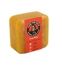 MAME THE WILD Orange Walnut Beard Soap Bar - 5 oz Exfoliating Beard Wash and Face Scrub - Βούτυρο Καρύδας και Coconut Oil Cleanser - Ενυδατικό Σαπούνι - Δώρα Ημέρας Πατέρα