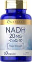 Carlyle NADH CoQ10 συμπλήρωμα 